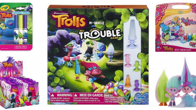 DreamWorks Trolls Movie Debuts Next Fri. Toys from $1.99