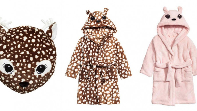 Cute & Cuddly Kids Robes & Decor Save 20% @ H&M Canada