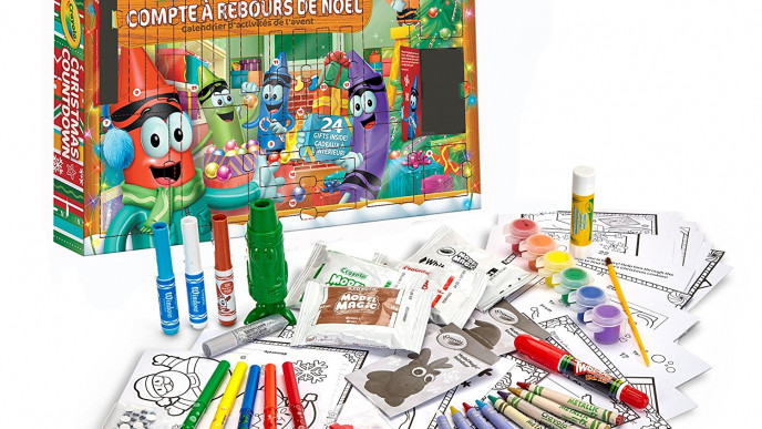 Crayola Christmas Countdown Activity Advent Calendar $17.24 @ Amazon.ca (EXPIRED)