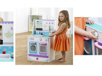 Wooden Kitchen for Kids for $40