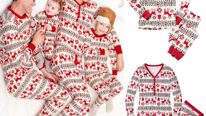 Christmas Family Pyjama Party!
