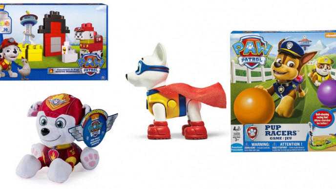 Paw Patrol Toys up to 50% off @ Amazon.ca