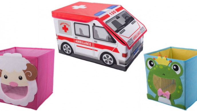 Cute Toy Storage Boxes From $11.19 @ Amazon.ca