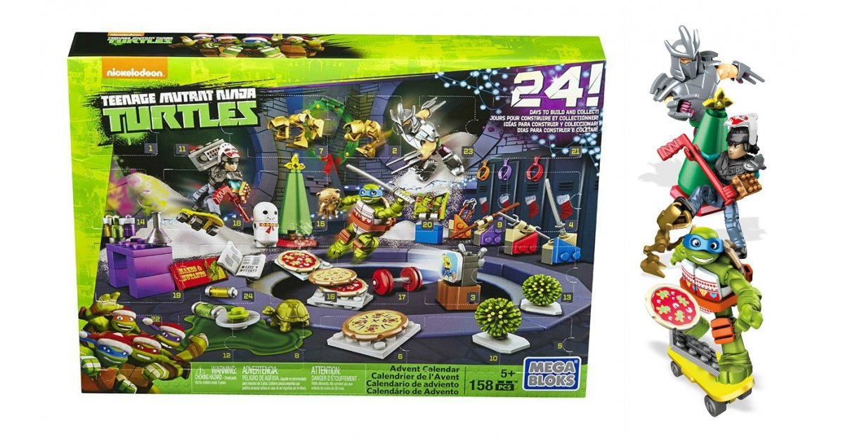 Teenage Mutant Ninja Turtles Megabloks Advent Calendar 27.79 Amazon.ca
