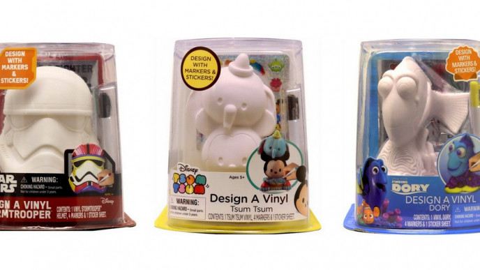 Disney Design a Vinyl $38.14 for 3  @ Chapters