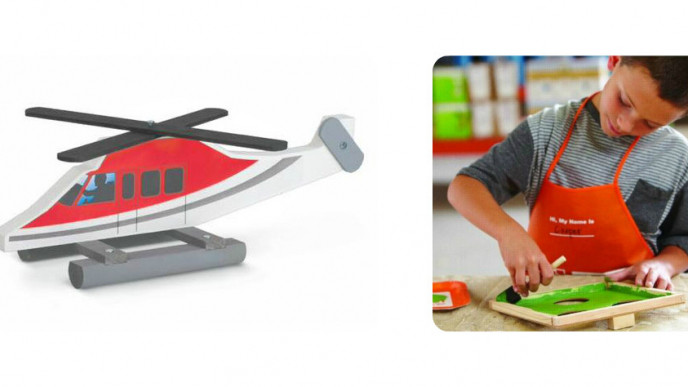 Kids Build A Free Helicopter @ Home Depot On November 12