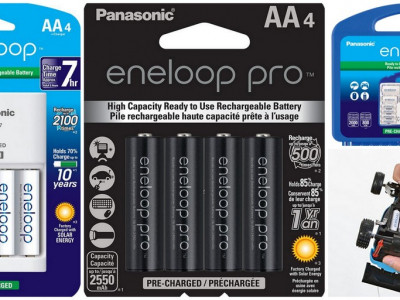 Eneloop Batteries for the Christmas Toys