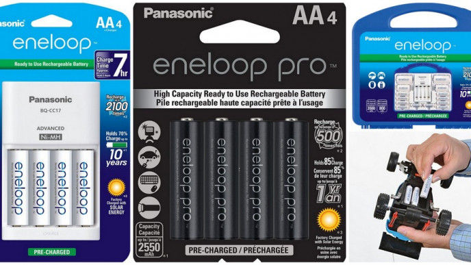 Eneloop Batteries for the Christmas Toys up to 30% off @ Amazon.ca
