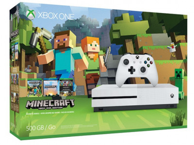 Xbox One S Minecraft Bundle + Bonus