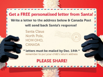Free Letter Back From Santa