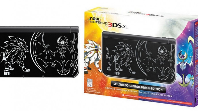 Released Today! 3DS XL Pokémon Solgaleo Lunala Black Edition $239.99 @ Best Buy.ca