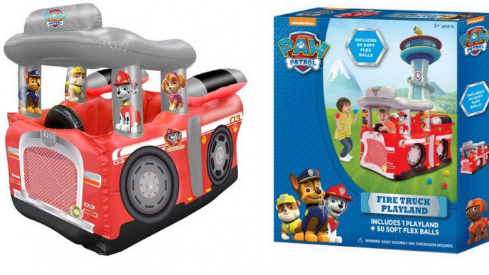 toys r us paw patrol fire truck