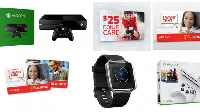 $25 Bonus Gift Card w/ Minimum Purchase Online or In-Store @ The Source