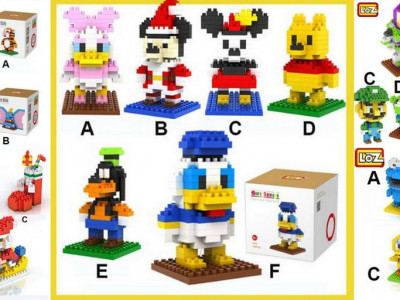 Loz Blocks Characters $3.63 each