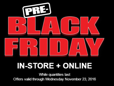 Pre-Black Friday Sale @ Lowes Canada