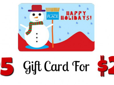 20% Off Children's Place Gift Cards