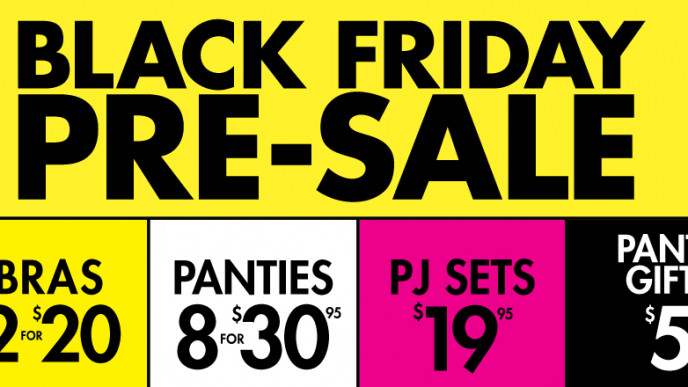 Black Friday Pre-Sale @ La Senza