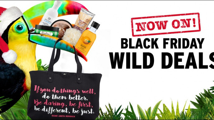 Black Friday Deals Now On @ The Body Shop
