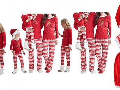 Matching Christmas Pyjamas for the Family