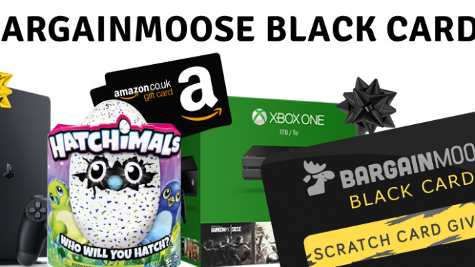 Win with The Bargainmoose Black Friday Black Card Competition!