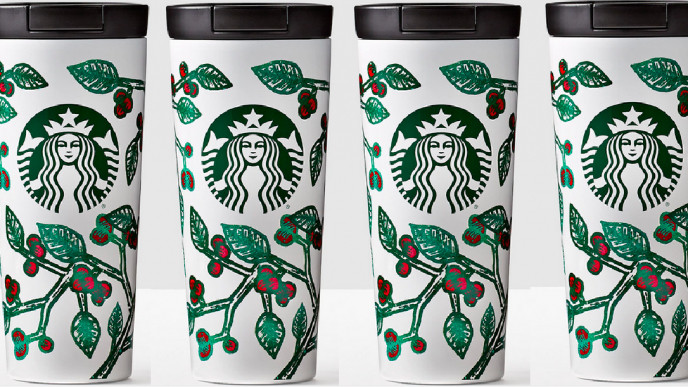 Buy A Starbucks Holiday Tumbler And Get Free Coffee For 30 Days