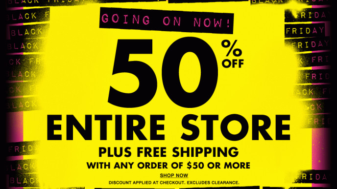 Black Friday: 50% Off Everything @ La Senza