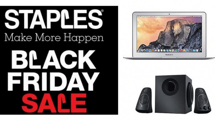 Black Friday Now Live @ Staples