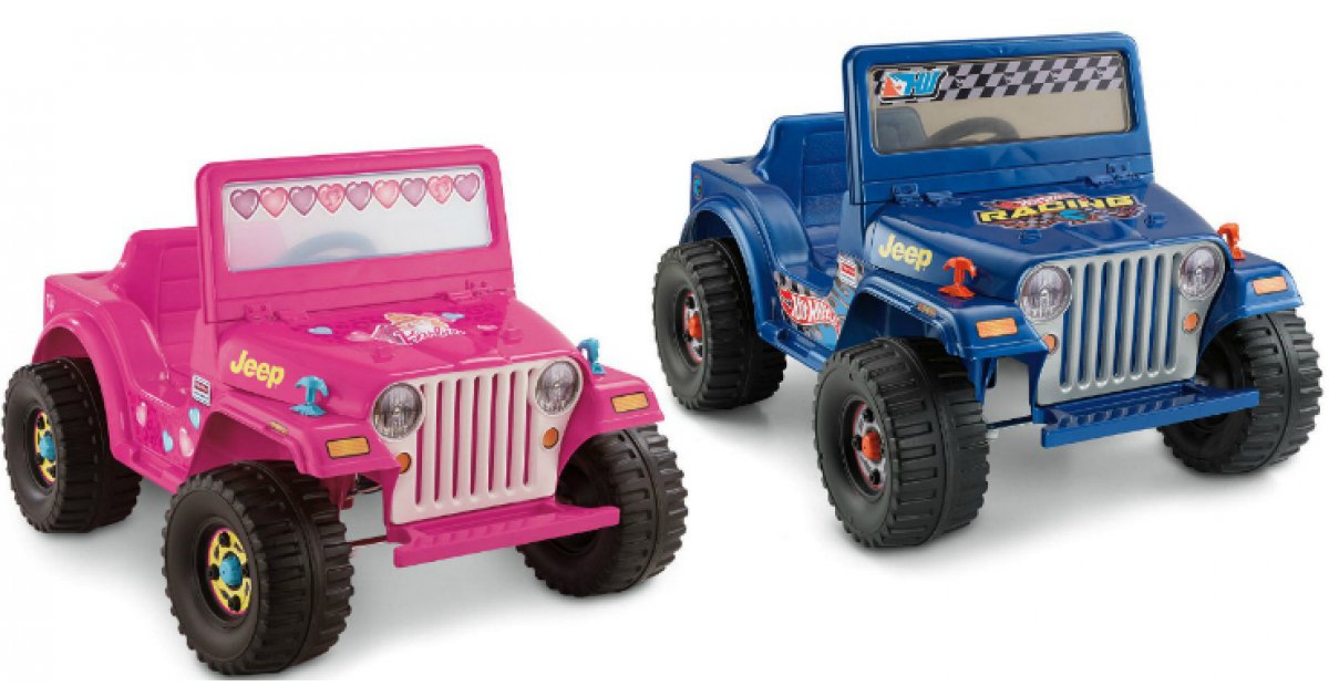 barbie jeep battery walmart