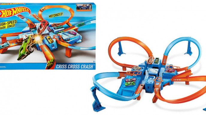 Hot Wheels Criss Cross Crash $44.97