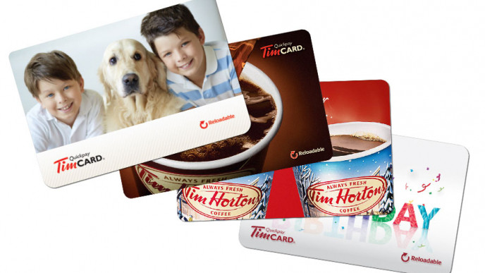 Personalize A Tim Horton's Gift Card With Your Own Photo