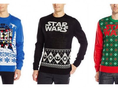 Epic Star Wars Christmas Sweaters $38.99