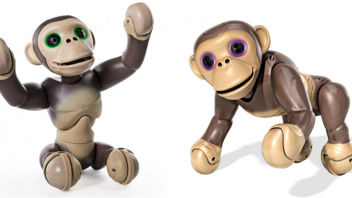 zoomer chimp robot monkey