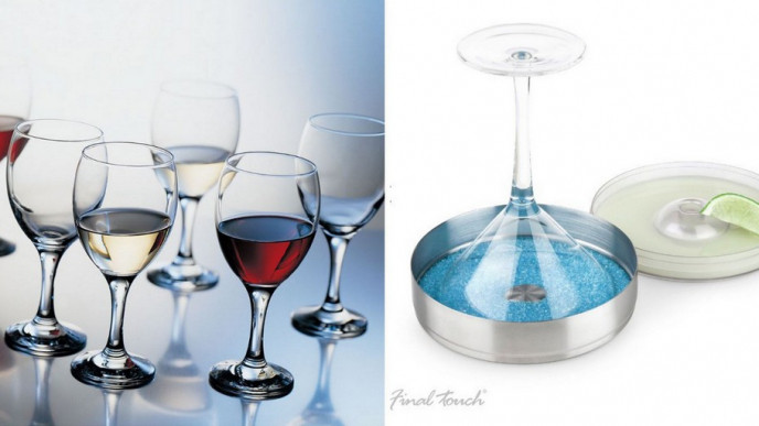Wine Glass set by Pasabahce $7.49 + Bar & Wine Accessories 20% off @ Linen Chest
