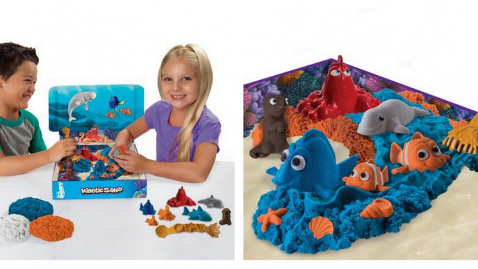 Hard to Find Kinetic Sand In Stock Via Finding Dory @ Walmart.ca!