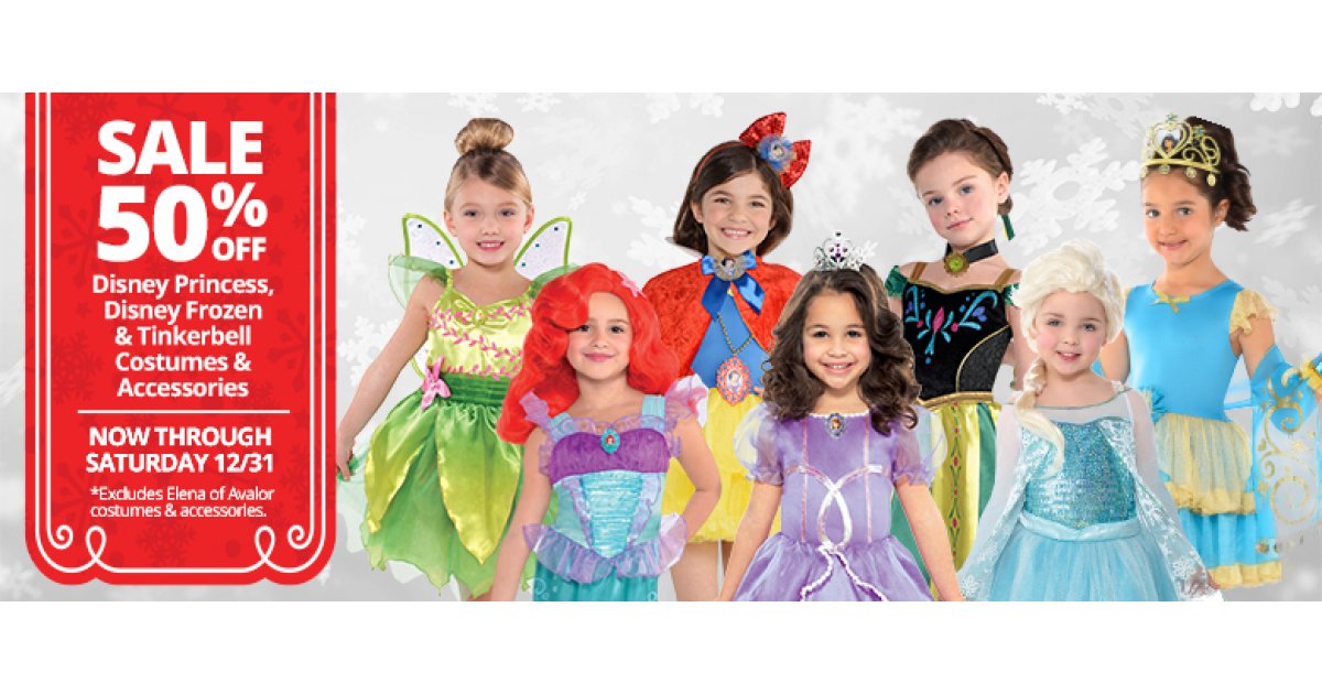 Disney Princess Costumes From 5 Partycity.ca