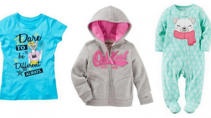 Kid's Clothing from $1.49 and Carter's 40% off at Sears