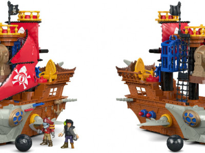 Imaginext Shark Bite Pirate Ship $36.30
