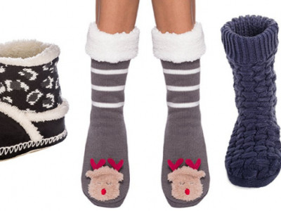 Up To Half Off Slippers & Socks @ Amazon