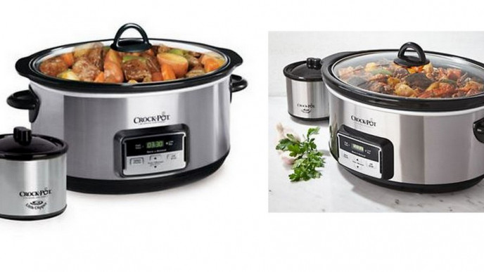 8-Quart Crock-Pot w/Bonus Slow Dipper $49.99 @ The Bay