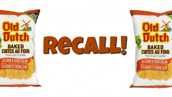 RECALL: Old Dutch Brand Chips Due To Salmonella