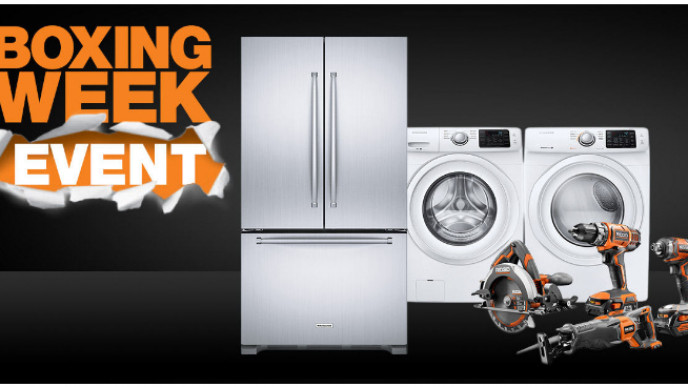 Home Depot Canada Boxing Week Now Live!