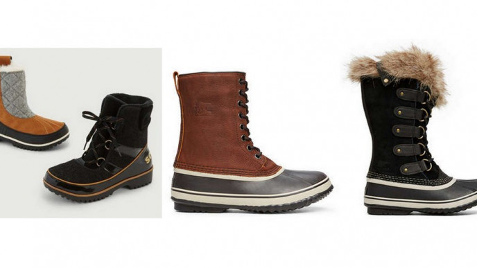 burgundy sorel boots