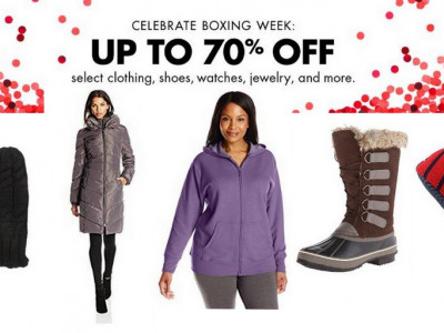 Boxing Week up to 70% off Fashion