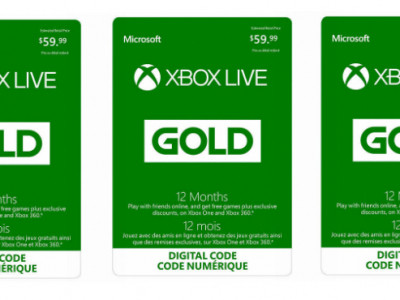 12 Month Xbox Live Gold Membership $44.99 @ Costco Canada