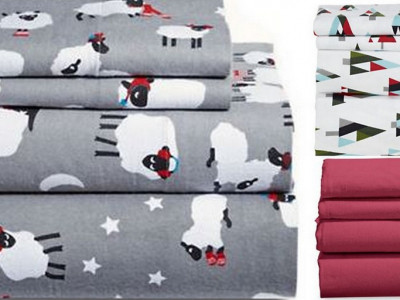 4-Piece Flannel Sheet Set Queen from $44.99 @ Hudson's Bay