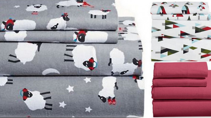 4-Piece Flannel Sheet Set Queen from $44.99 @ Hudson's Bay