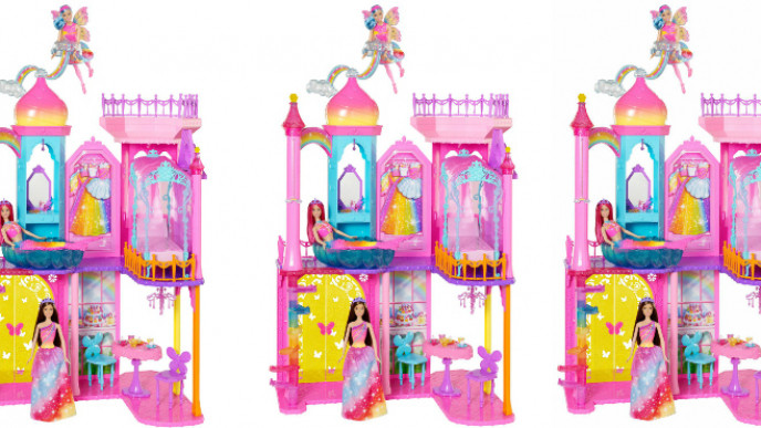 Barbie Rainbow Cove Princess Castle Playset $25 @ Walmart Canada