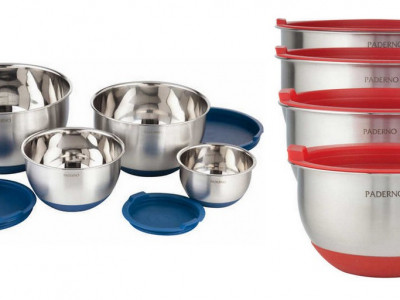 Paderno 4-Piece Mixing Bowl Set $37.99