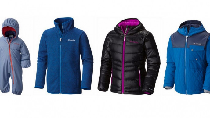 Winter Outerwear for Kids 50% off @ Columbia