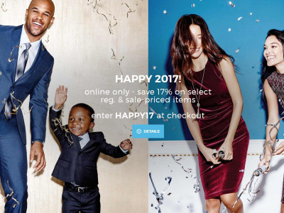 Save 17% on Fashion, Kitchen etc. @ Sears.ca